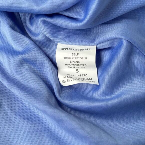 Sienna Sky Women's Floral Mini Dress Blue Ruffle Sleeve Size S - Picture 3 of 6